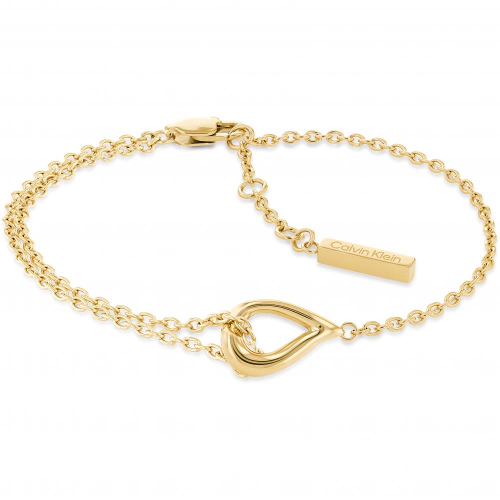 Bijoux femme Calvin Klein: Bracelet acier or jaune(REF 35000077)