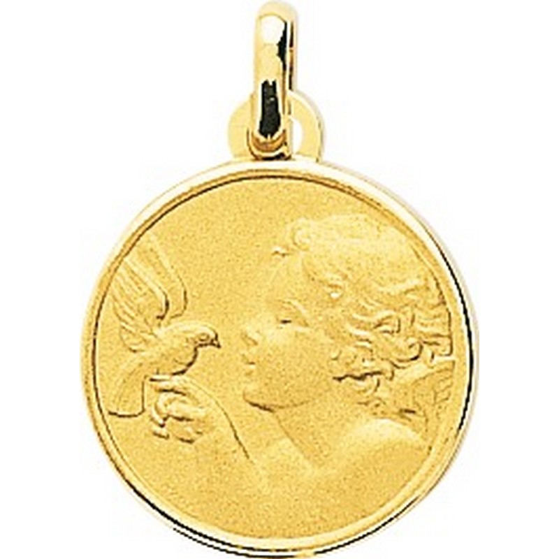 Médaille Ange or 18k