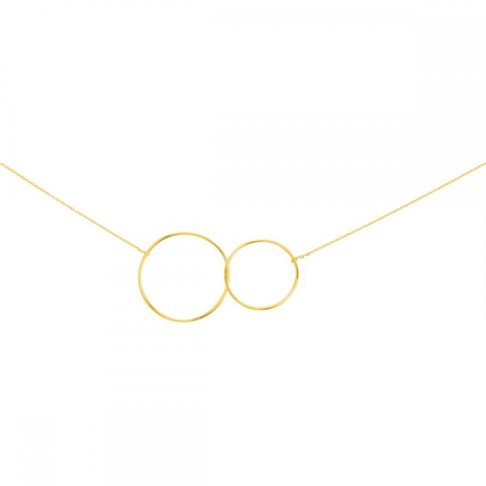 Collier double cercles