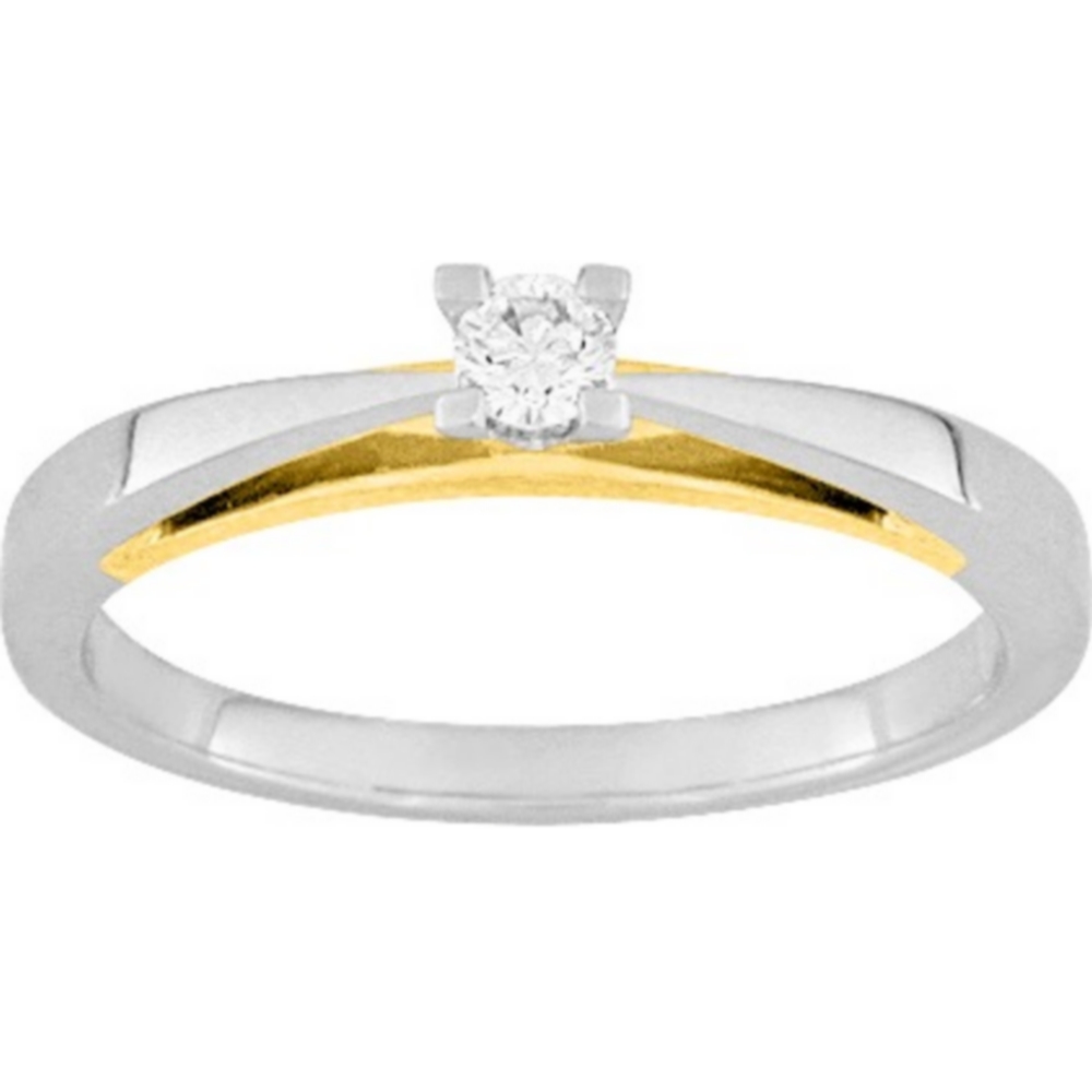 Bague solitaire diamant