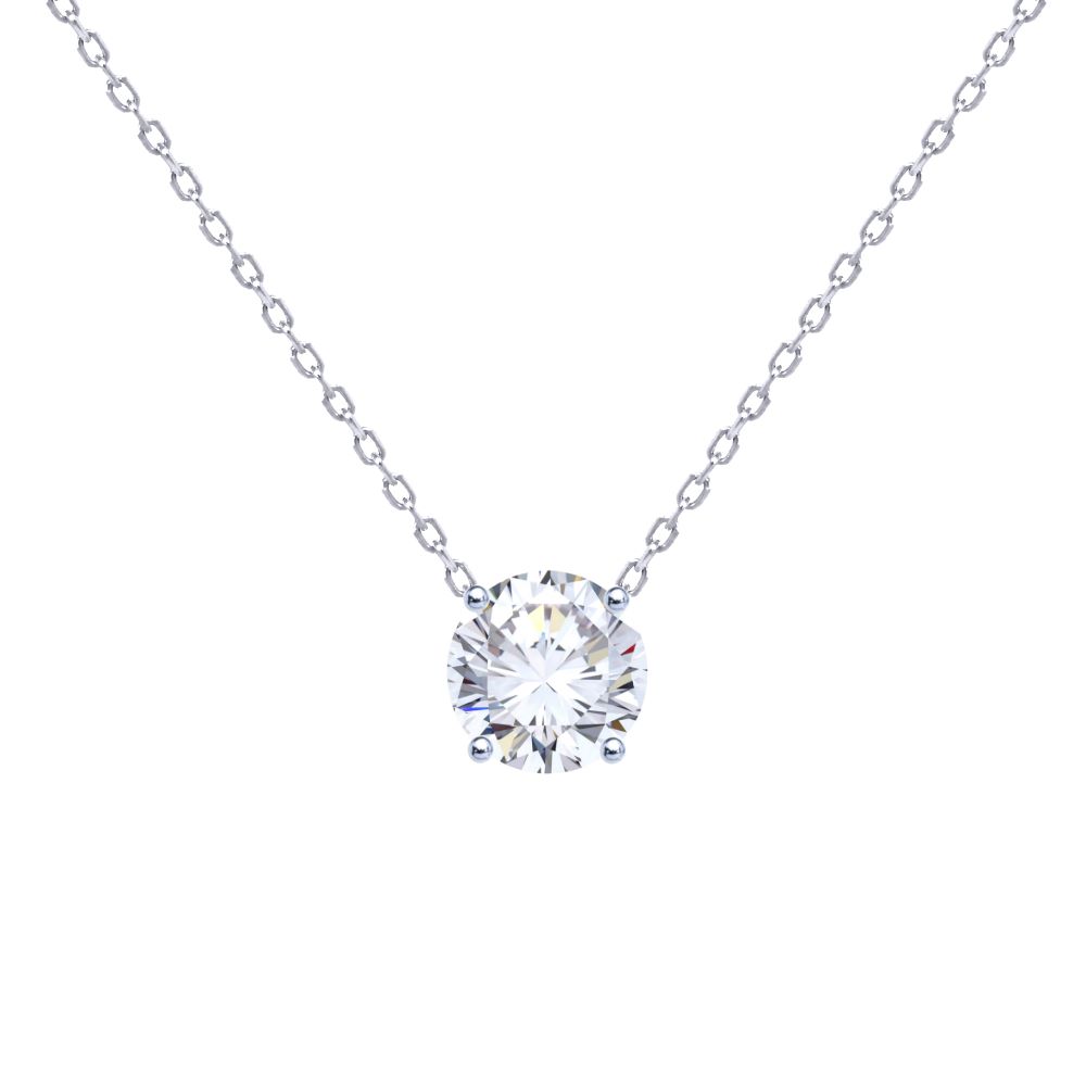 Collier diamant 0.30 cts