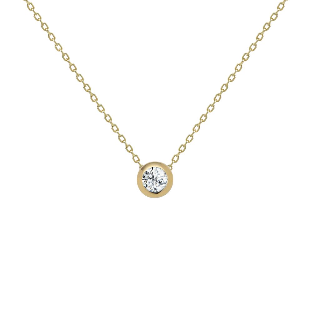 Collier diamant 0.20 cts