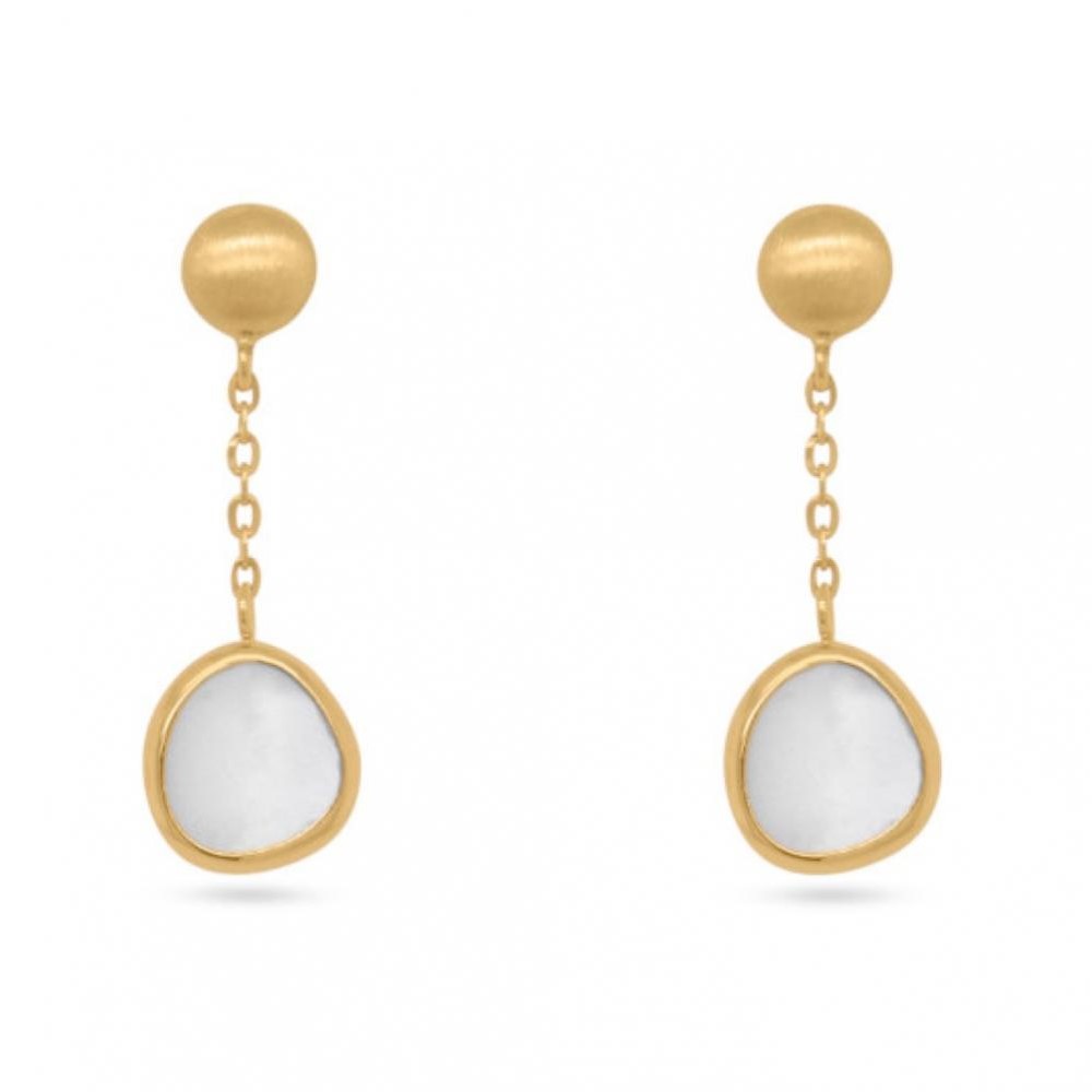 Boucles d'oreilles or jaune Femme Adorée