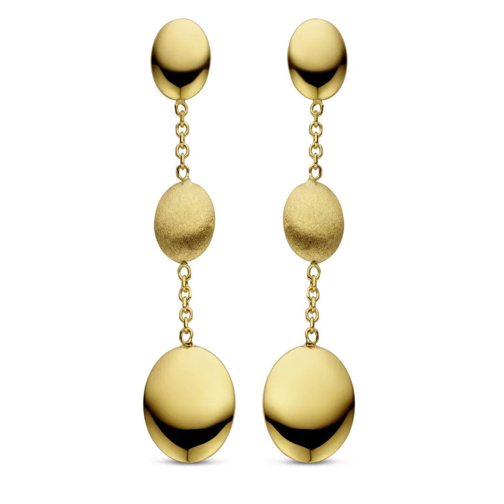 Boucles d'oreilles or jaune Femme Adorée