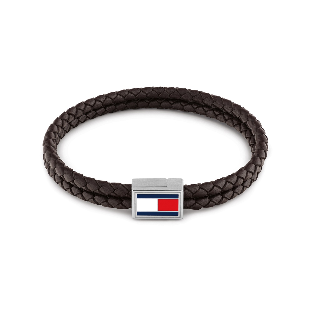 Bracelet cuir brun