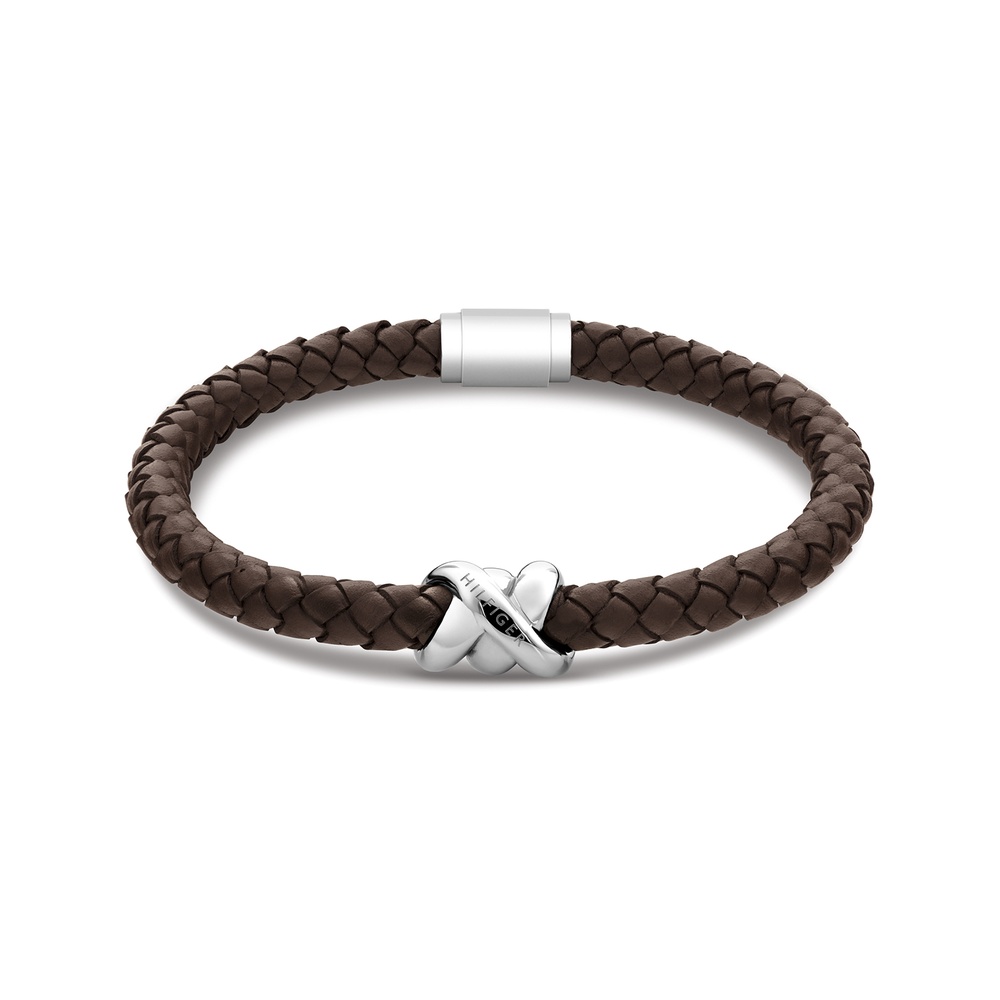 Bracelet cuir brun