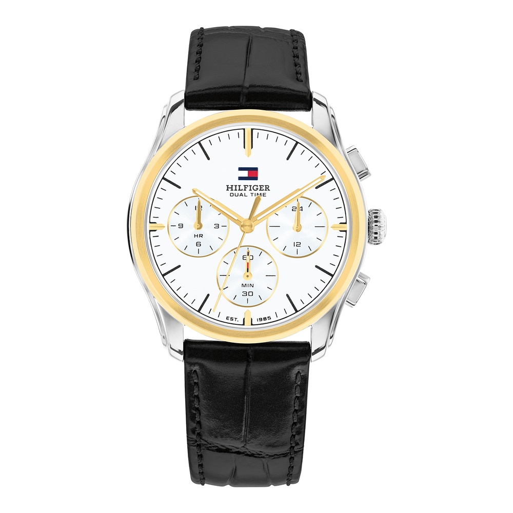 Montre Tommy Hilfiger cuir brun