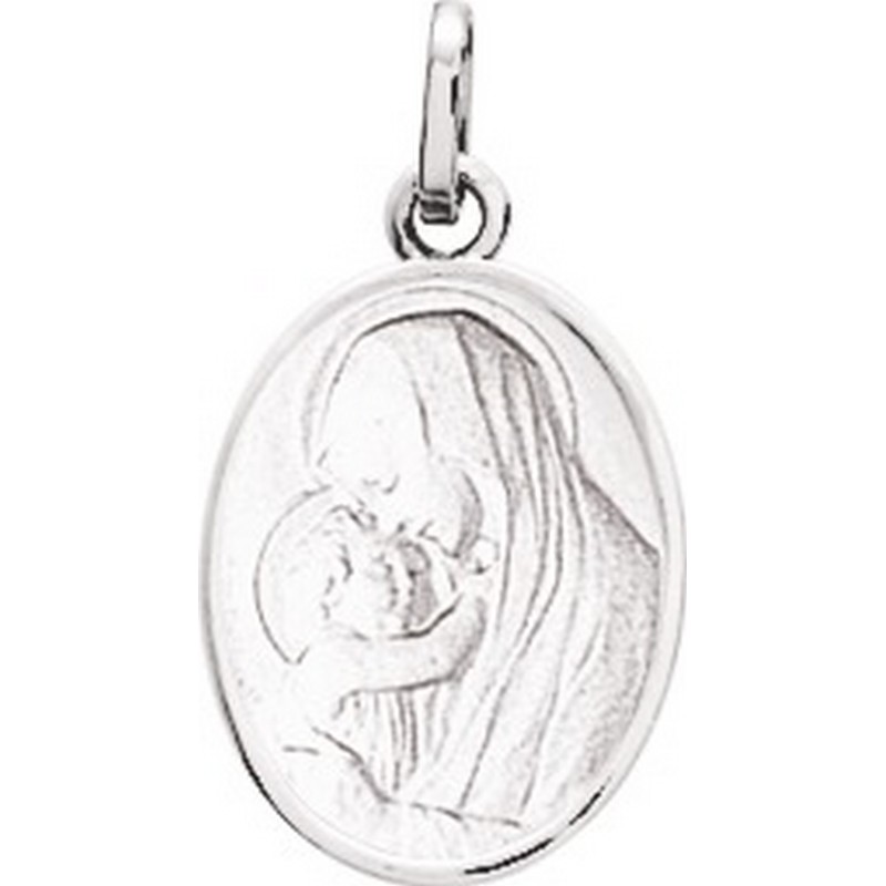 Médaille Vierge or 18k