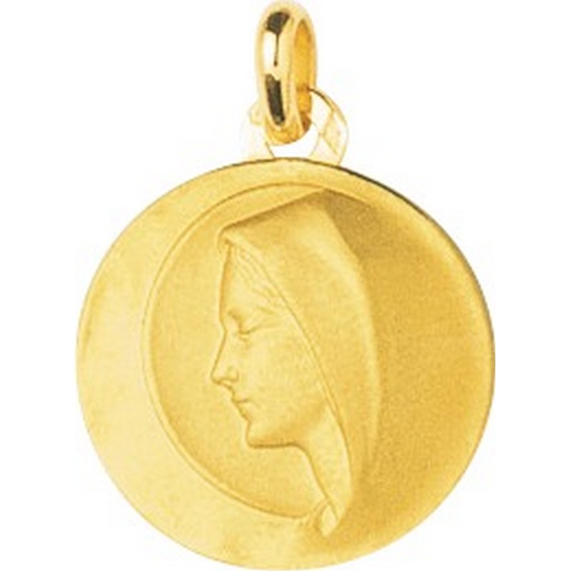 Médaille Vierge or 18k