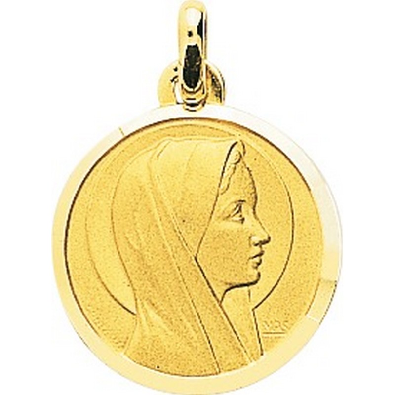 Médaille Vierge or 18k