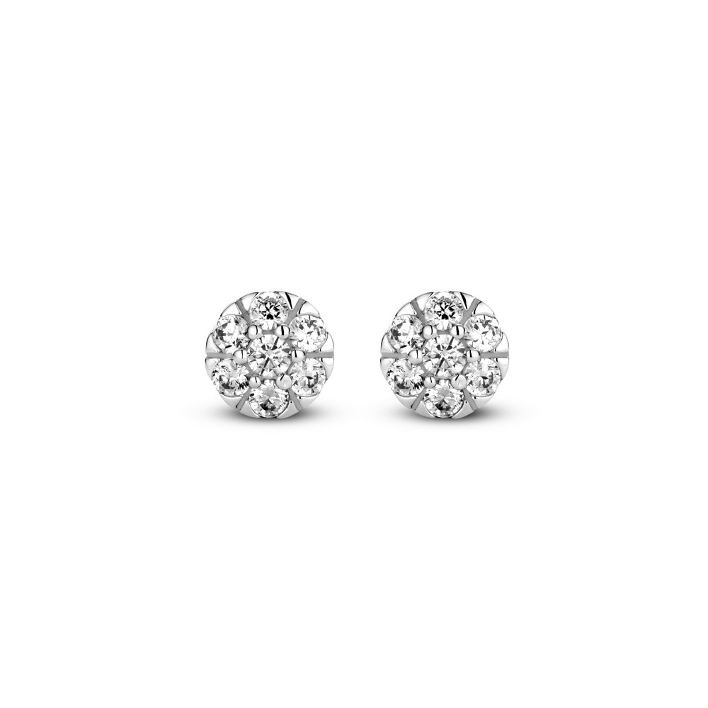 Boucles d'oreilles diamants