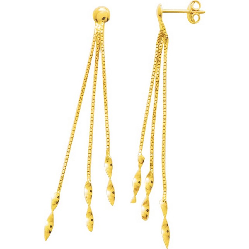 Boucles d'oreilles or 18k