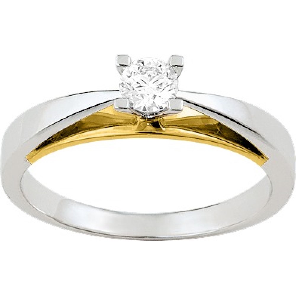 Bague solitaire Diamant