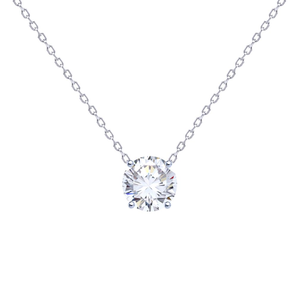 Collier diamant 0.30 cts