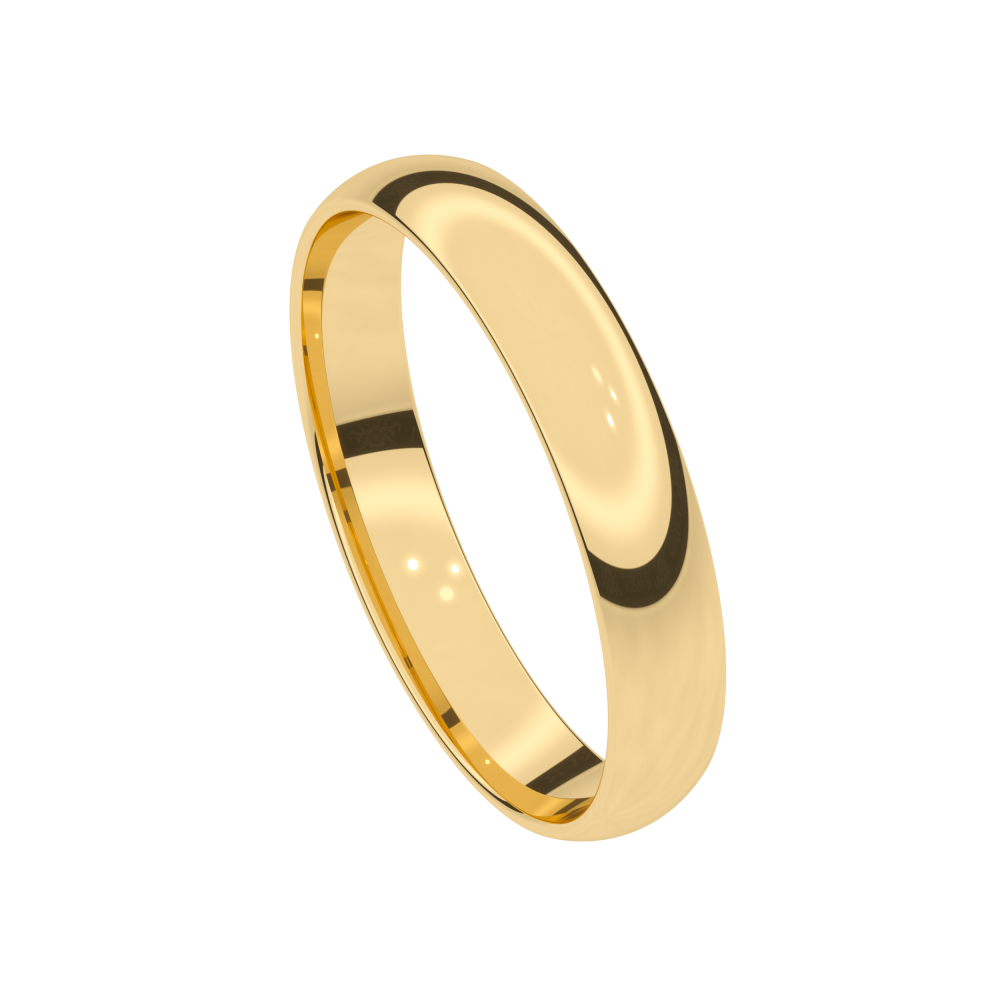 Alliance or jaune 4 mm