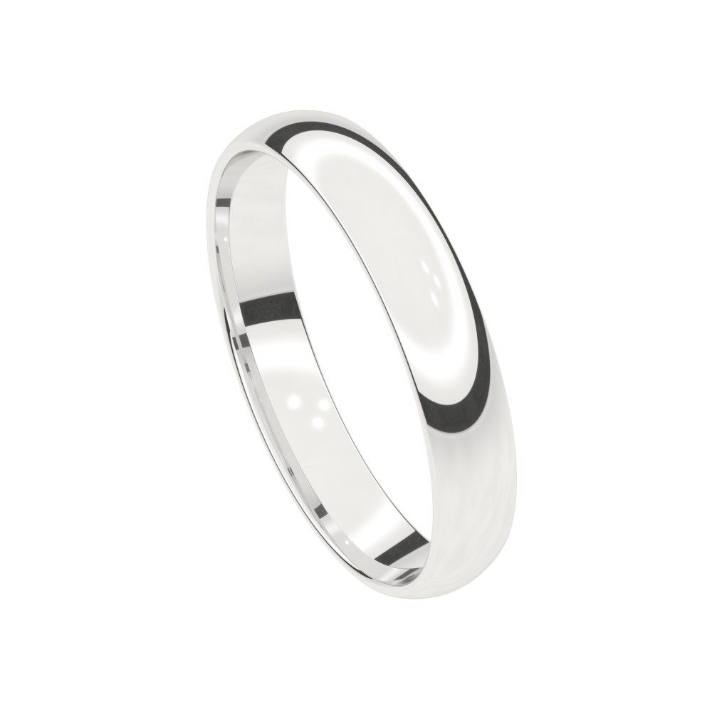 Alliance or blanc 4 mm