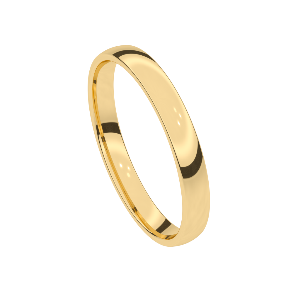 Alliance or jaune 3 mm