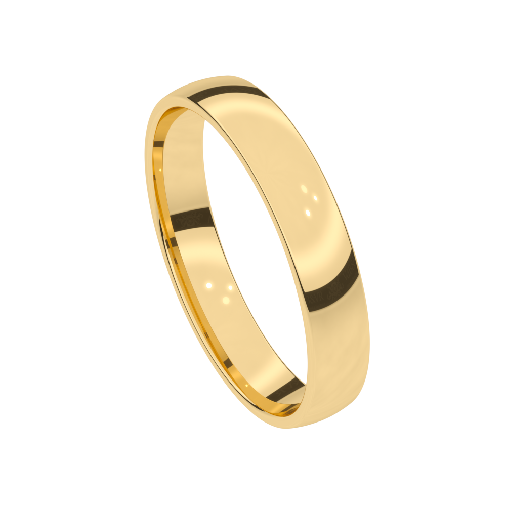 Alliance or jaune 4 mm
