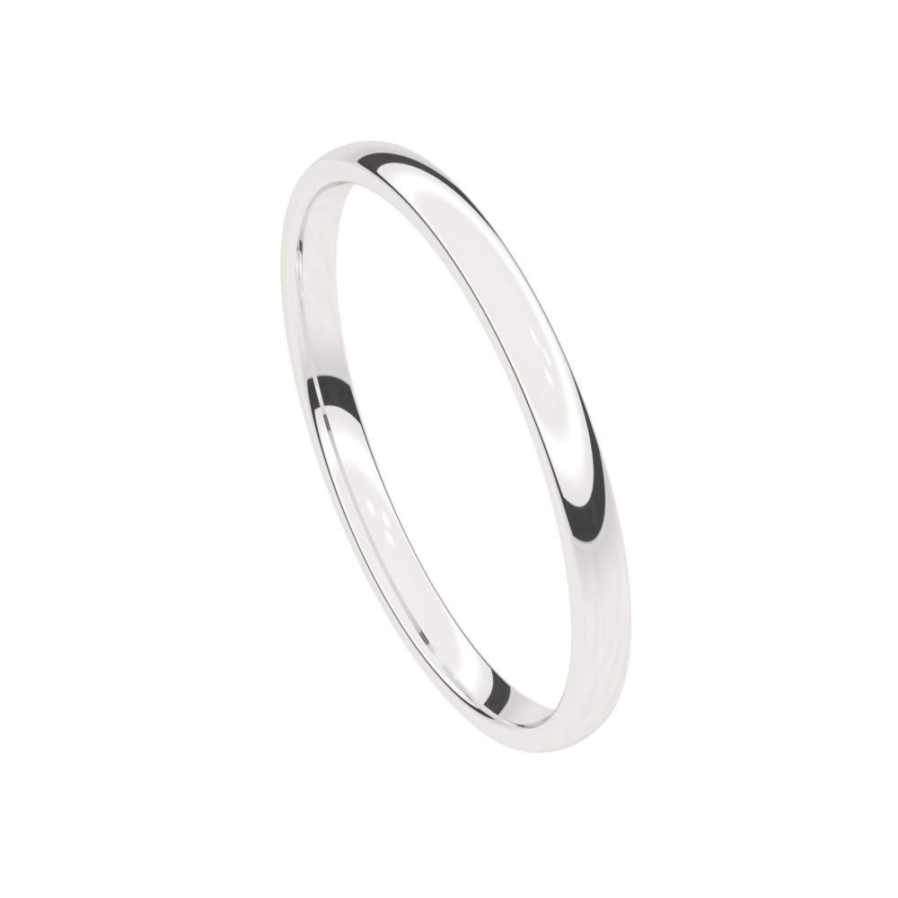 Alliance or blanc 2 mm