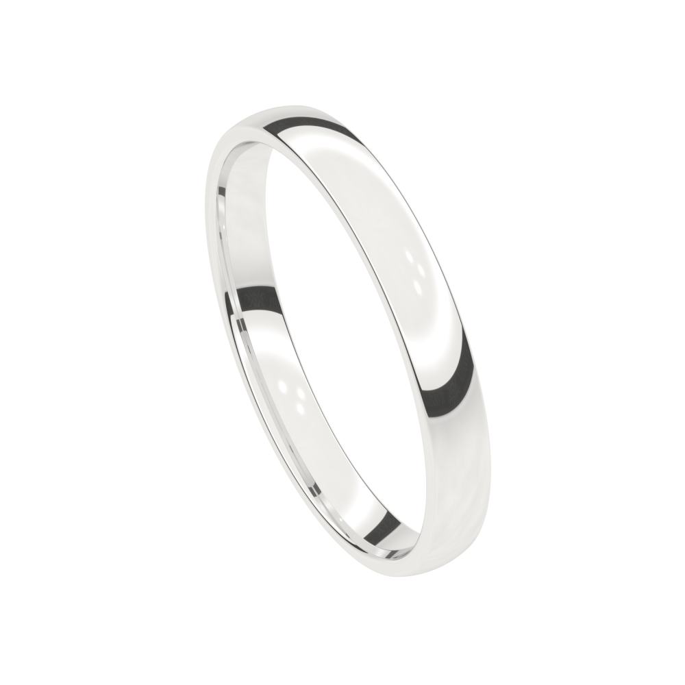 Alliance or blanc 3 mm