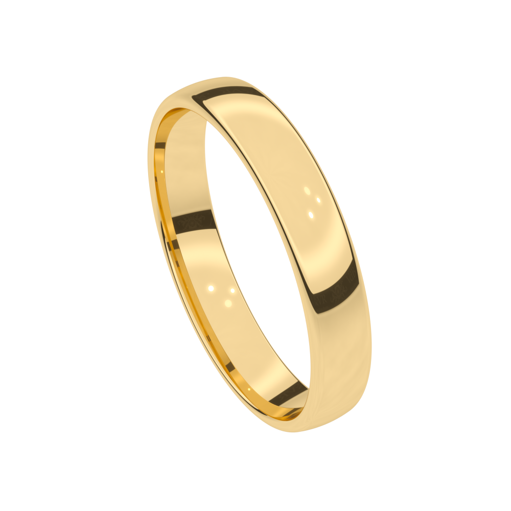 Alliance or jaune 4 mm