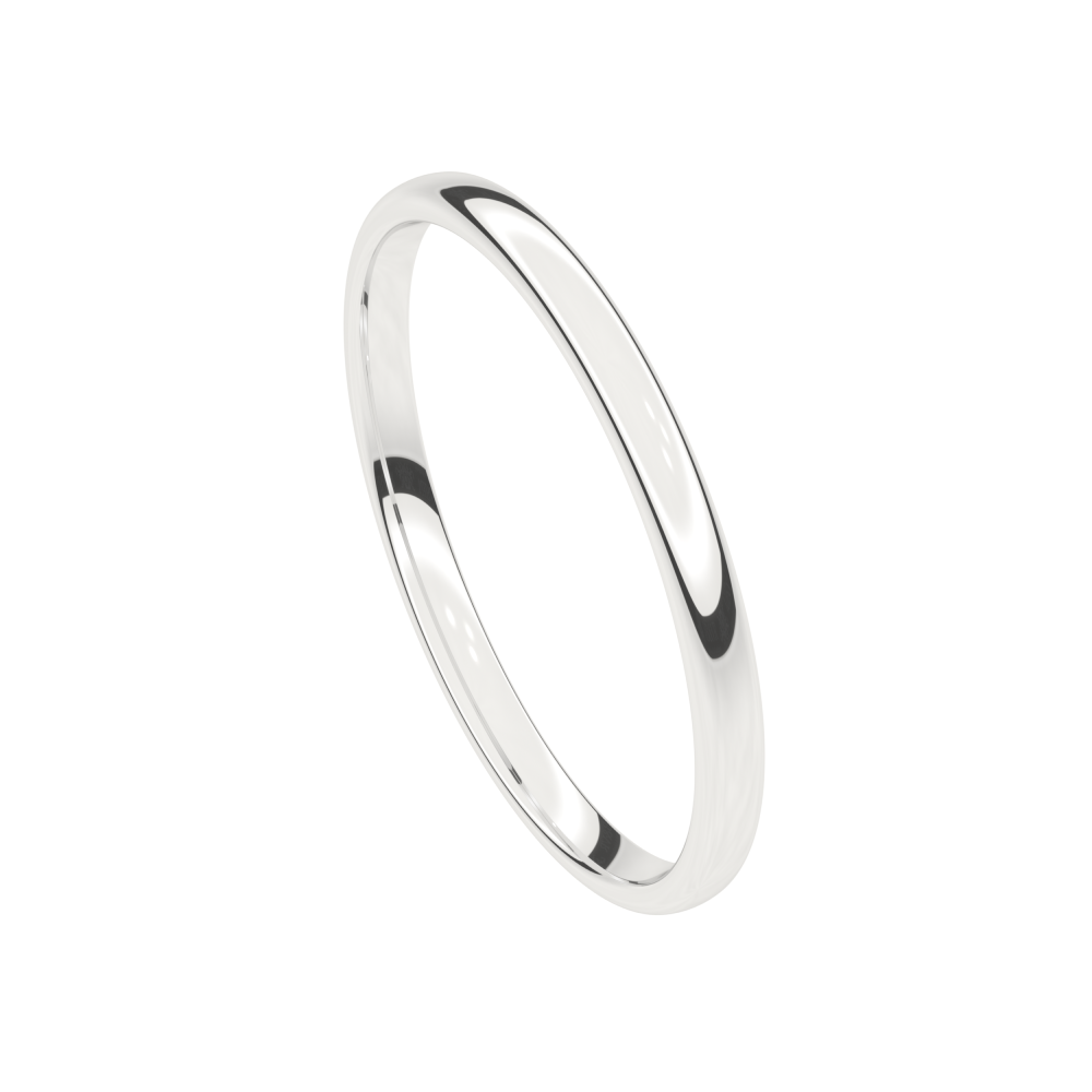 Alliance or blanc 2 mm