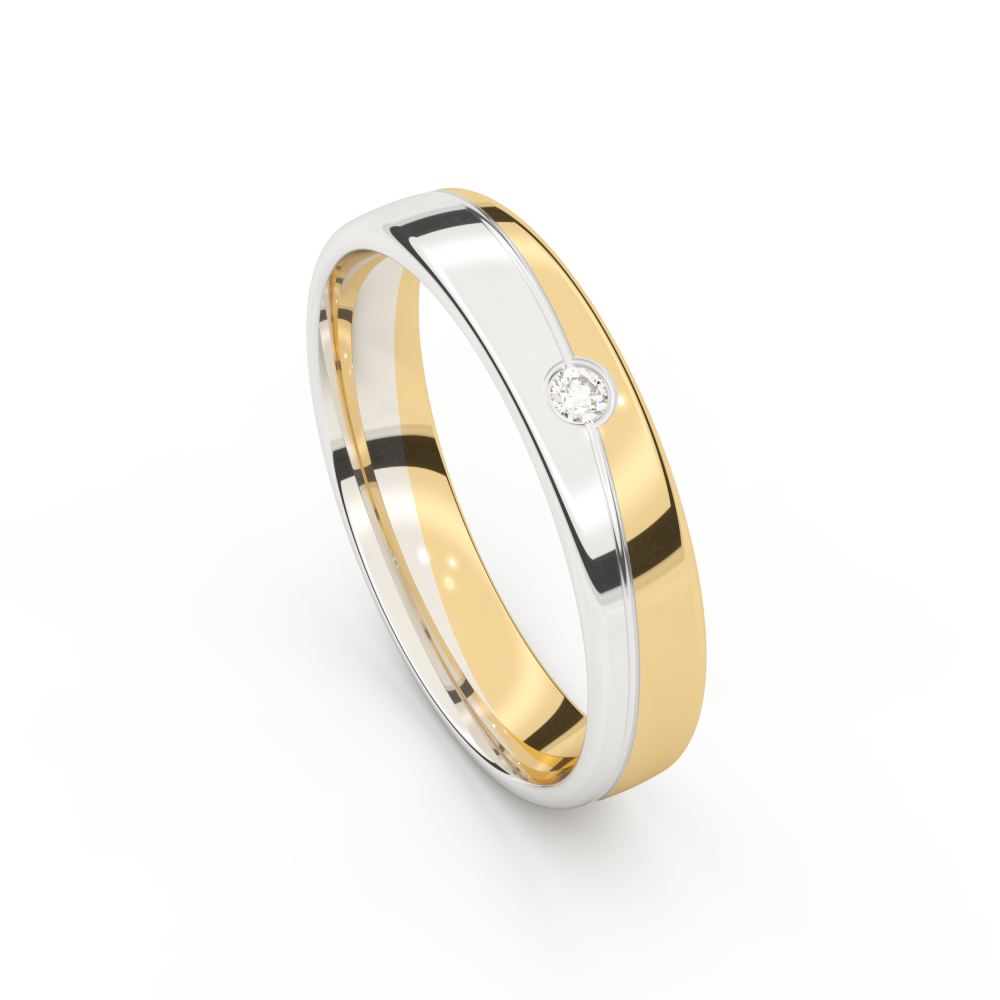 Alliance bicolore 4 mm