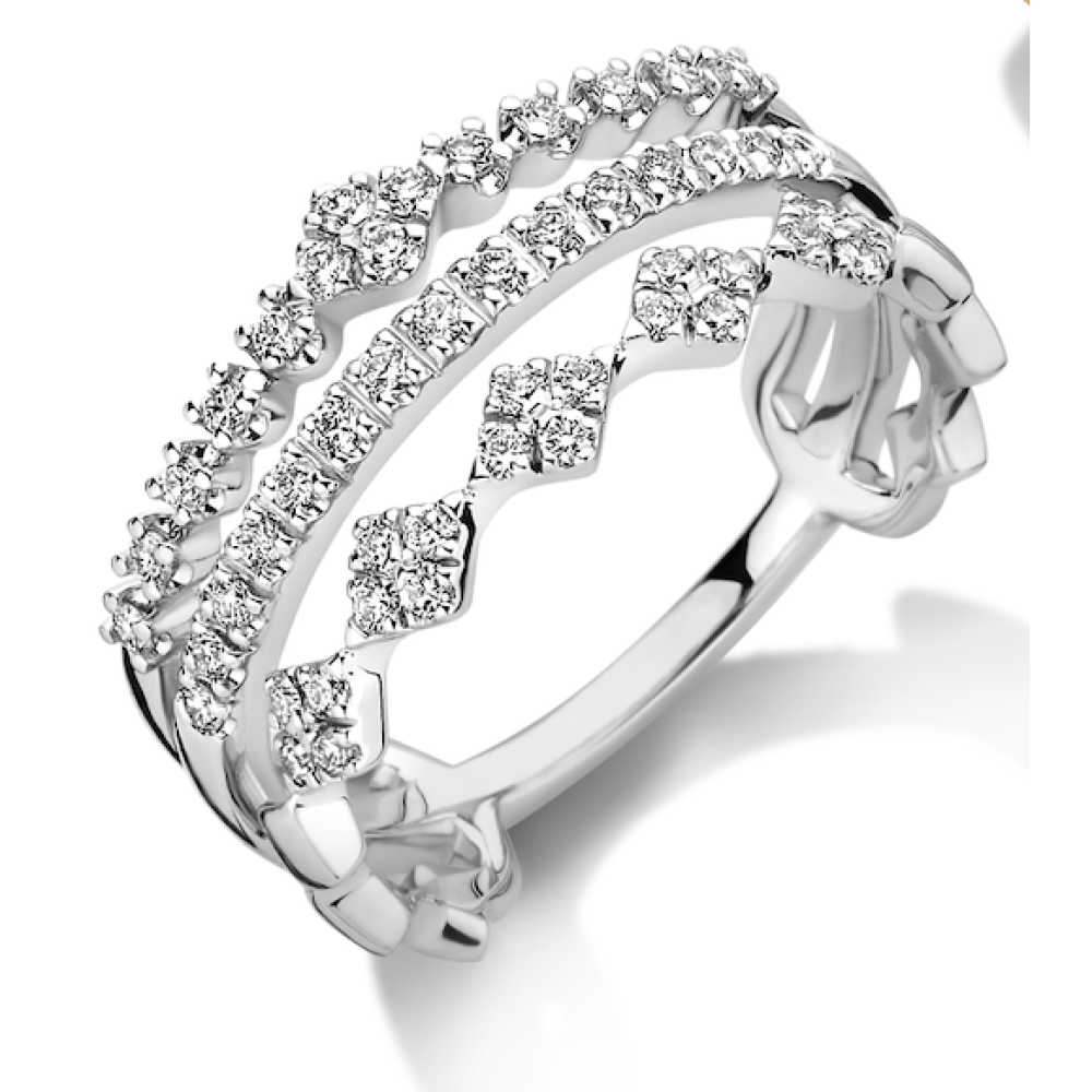 Bague diamants