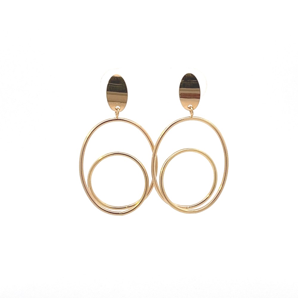 Boucles d'oreilles or 18K