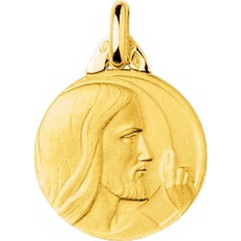 Médaille Christ or 18k